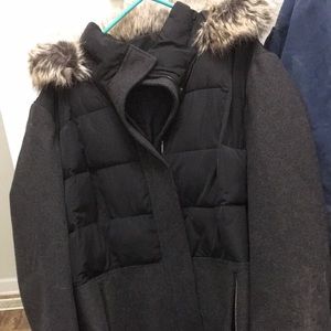 Lands end long winter coat 3xl